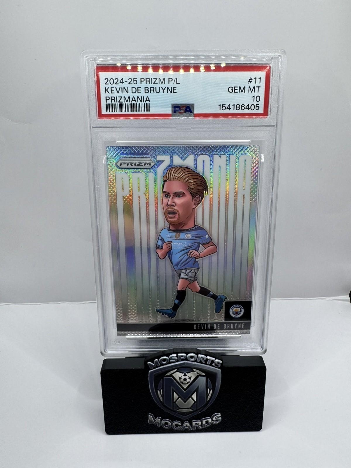 2024 Panini Prizm #11 Kevin De Bruyne PSA 10